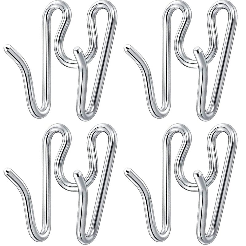 DEYACE Dog Collar Extra Links 3.0/3.2mm, Designed for Training Collars (4 Pack) Stainless Steel Smooth Surface Dog Training Collar Links - Image 1